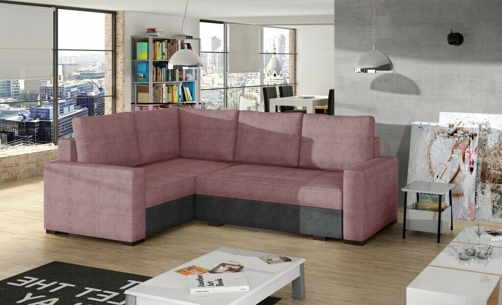 JVmoebel Ecksofa Ecksofa L Form Sofa Couch Polster Ecksofas Wohnlandschaft, Made in Europe von JVmoebel