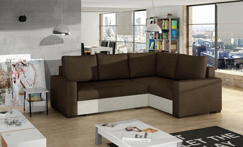 JVmoebel Ecksofa Ecksofa L Form Sofa Couch Polster Ecksofas Wohnlandschaft, Made in Europe von JVmoebel