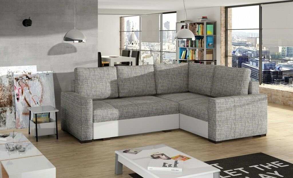 JVmoebel Ecksofa Ecksofa L Form Sofa Couch Polster Ecksofas Wohnlandschaft, Made in Europe von JVmoebel