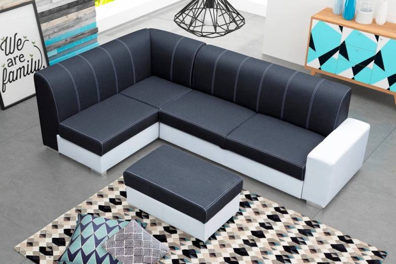 JVmoebel Ecksofa Ecksofa Wohnlandschaft Polster Couch Schlafcouch L-Form, Made in Europa JVmoebel Ecksofa Ecksofa Wohnlandschaft Polster Couch Schlafcouch L-Form, Made in Europa von JVmoebel