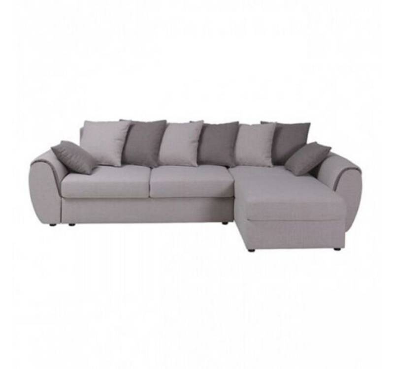 JVmoebel Ecksofa Ecksofa Wohnlandschaft Schlafsofa Gemütliches Sofa Bett Textil Stoff, Made in Europa von JVmoebel