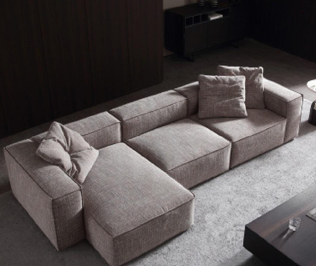 JVmoebel Ecksofa Elegantes Ecksofa in L-Form in Taupe - Moderne Designer-Couch, Made in Europa JVmoebel Ecksofa Elegantes Ecksofa in L-Form in Taupe - Moderne Designer-Couch, Made in Europa von JVmoebel