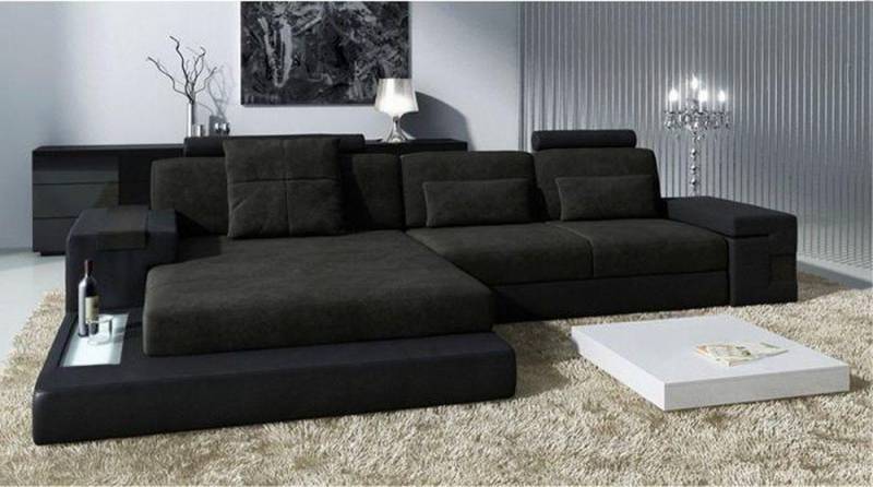 JVmoebel Ecksofa Grau modernes L-Form Textilsofa Wohnlandschaft Couch, Made in Europa JVmoebel Ecksofa Grau modernes L-Form Textilsofa Wohnlandschaft Couch, Made in Europa von JVmoebel