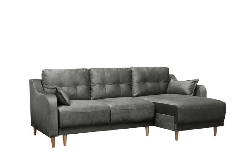 JVmoebel Ecksofa L Form Sofa Designer Sofa mit Bettfunktion Bettkasten Schlafsofa, Mit Bettfunktion von JVmoebel