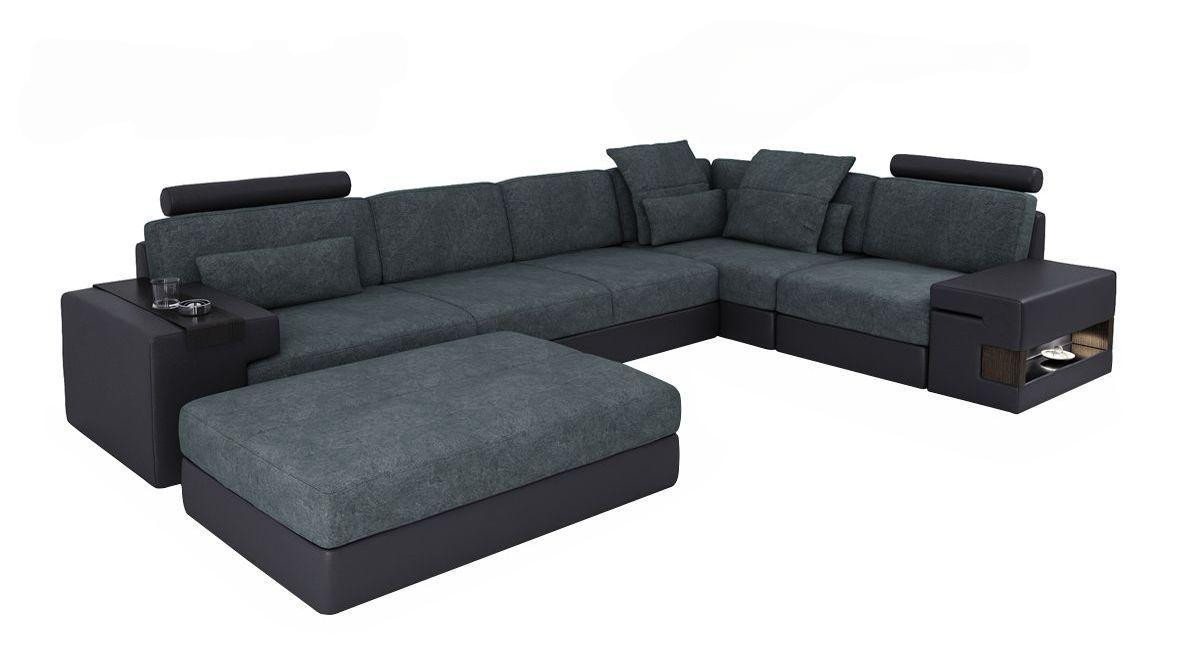 JVmoebel Ecksofa L-Form Sofa-Garnitur mit Kissen – Neuware aus Holz, Polsterlandschaft, Made in Europa von JVmoebel