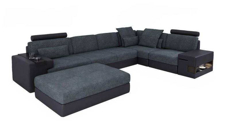 JVmoebel Ecksofa L-Form Sofa-Garnitur mit Kissen – Neuware aus Holz, Polsterlandschaft, Made in Europa von JVmoebel