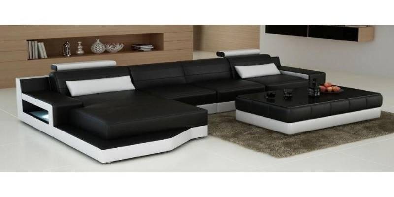 JVmoebel Ecksofa LEDERSOFA ECKSOFA "FARBWAHL" SOFA COUCH GARNITUR WOHNLANDSCHAFT, 1 Teile, Made in Europa von JVmoebel