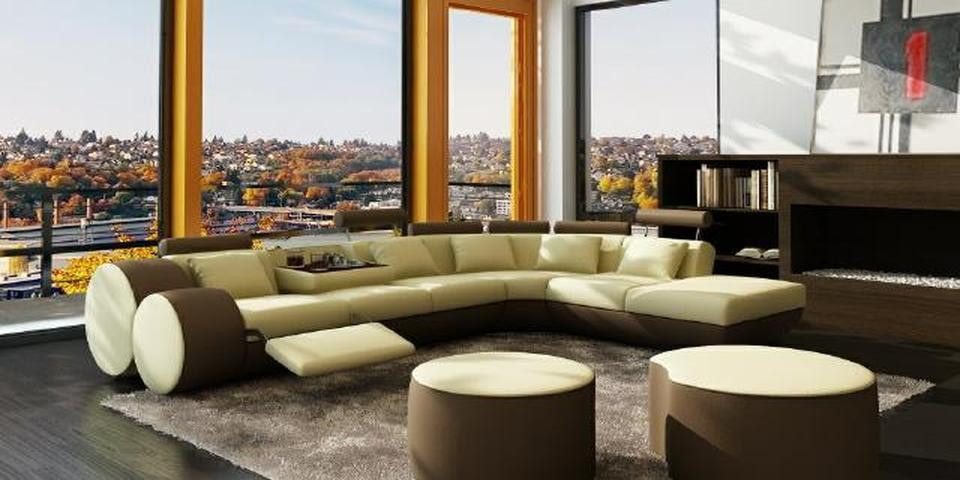 JVmoebel Ecksofa LEDERSOFA SOFA XXL WOHNLANDSCHAFT ECKSOFA mit USB NEW LEDERCOUCH, Made in Europa JVmoebel Ecksofa LEDERSOFA SOFA XXL WOHNLANDSCHAFT ECKSOFA mit USB NEW LEDERCOUCH, Made in Europa von JVmoebel