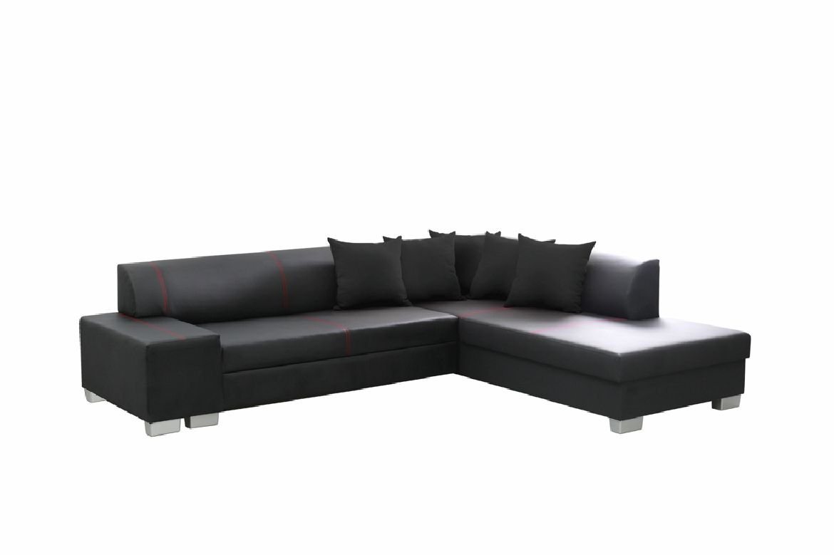 JVmoebel Ecksofa LForm Sofa Designer Sofa mit Bettfunktion Schlafsofa Ecksofa Couch, Mit Bettfunktion von JVmoebel