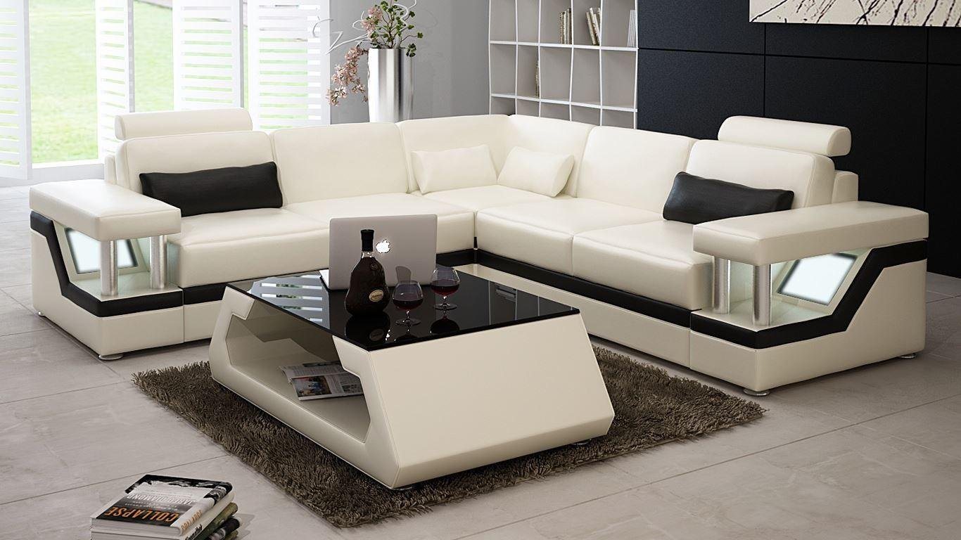 JVmoebel Ecksofa Leder Sofa Polster Sitzecke Designer Polsterecke Couch Design Neu, Made in Europe von JVmoebel