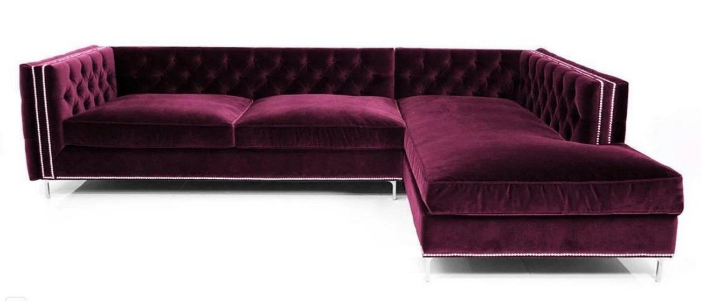 JVmoebel Ecksofa Luxriöse Blaue L-Form Couch modernes Ecksofa Polstermöbel Neu, Made in Europe von JVmoebel