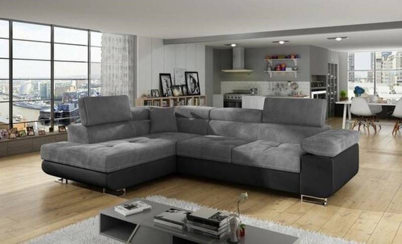 JVmoebel Ecksofa Modern L Form Ecksofa – Designer Eckcouch Textil Sofa Garnitur, Made in Europa JVmoebel Ecksofa Modern L Form Ecksofa – Designer Eckcouch Textil Sofa Garnitur, Made in Europa von JVmoebel