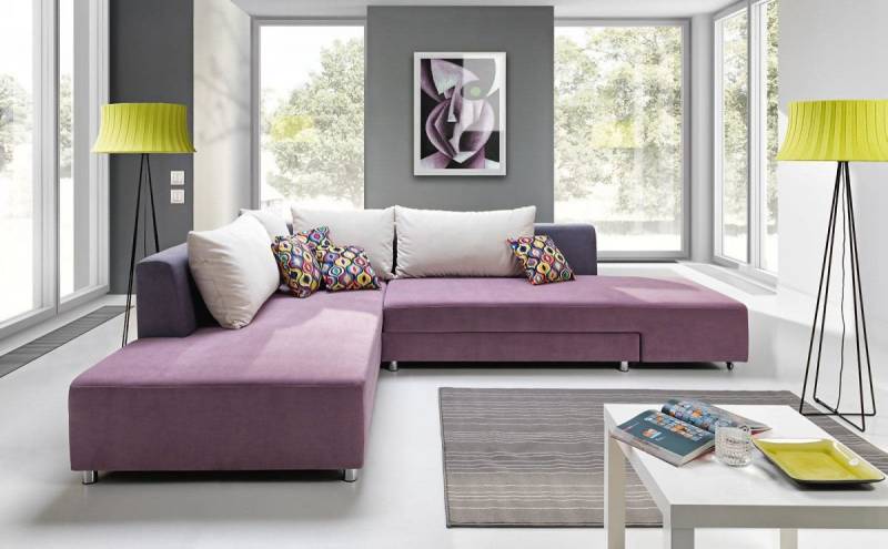 JVmoebel Ecksofa Moderne Eckcouch Schlafsofa in Pink – gemütliche Wohnlandschaft, Made in Europa JVmoebel Ecksofa Moderne Eckcouch Schlafsofa in Pink – gemütliche Wohnlandschaft, Made in Europa von JVmoebel