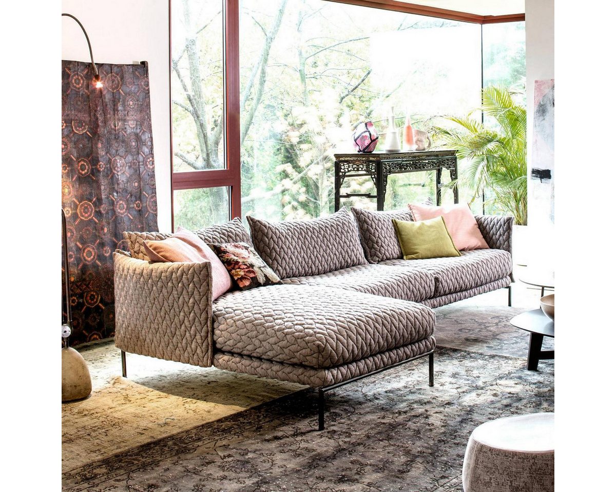 JVmoebel Ecksofa Moderne L-Form Wohnlandschaft mit Schlafsofa Design Garnitur, Made in Europa von JVmoebel