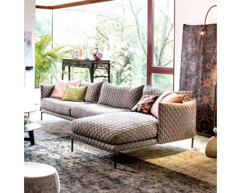 JVmoebel Ecksofa Moderne L-Form Wohnlandschaft mit Schlafsofa Design Garnitur, Made in Europa von JVmoebel