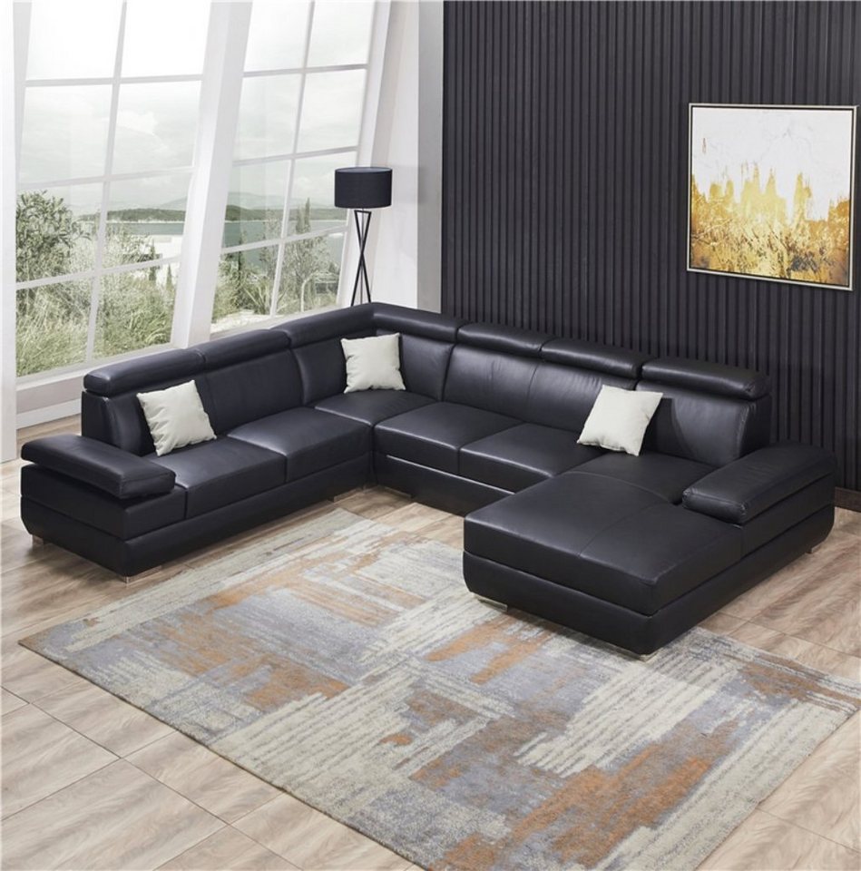 JVmoebel Ecksofa Moderne Sofa Eckgarnitur U Form Polster Ecke Couch Design, Made in Europe von JVmoebel