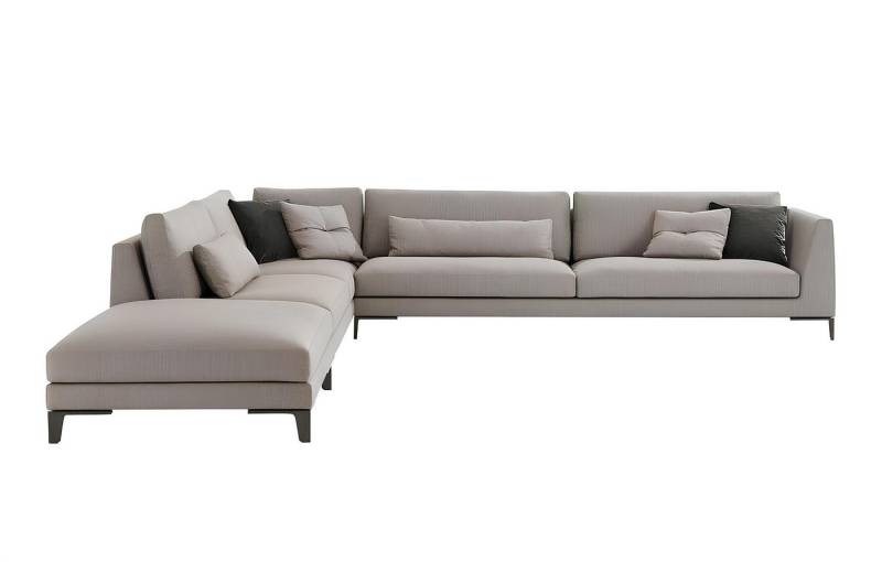 JVmoebel Ecksofa Moderne graue Ecksofa-Garnitur – Stylish in L-Form aus Stoff, Made in Europa JVmoebel Ecksofa Moderne graue Ecksofa-Garnitur – Stylish in L-Form aus Stoff, Made in Europa von JVmoebel