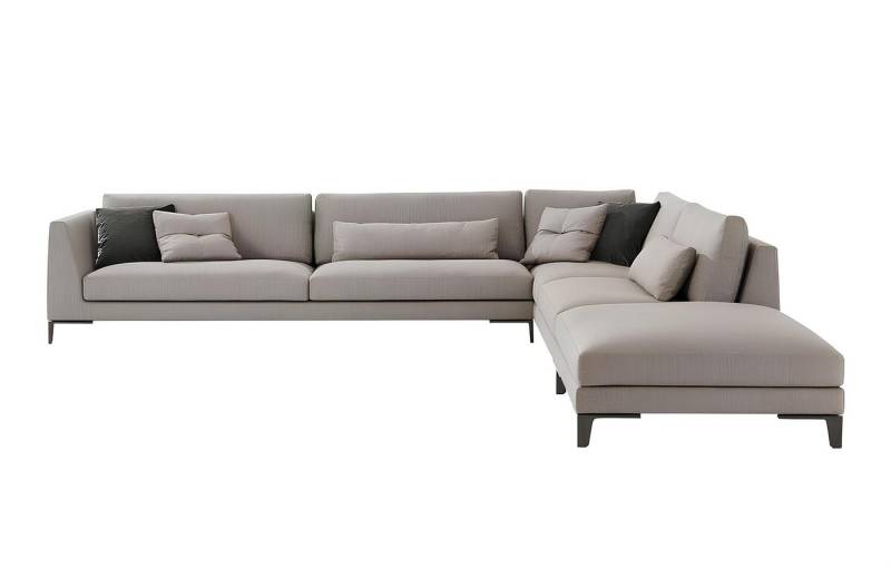 JVmoebel Ecksofa Moderne graue Ecksofa-Garnitur – Stylish in L-Form aus Stoff, Made in Europa JVmoebel Ecksofa Moderne graue Ecksofa-Garnitur – Stylish in L-Form aus Stoff, Made in Europa von JVmoebel