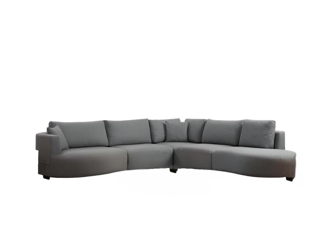 JVmoebel Ecksofa Modernes Ecksofa Graue L-Form Wohnzimmer Couch Polster Möbel, Made in Europa JVmoebel Ecksofa Modernes Ecksofa Graue L-Form Wohnzimmer Couch Polster Möbel, Made in Europa von JVmoebel