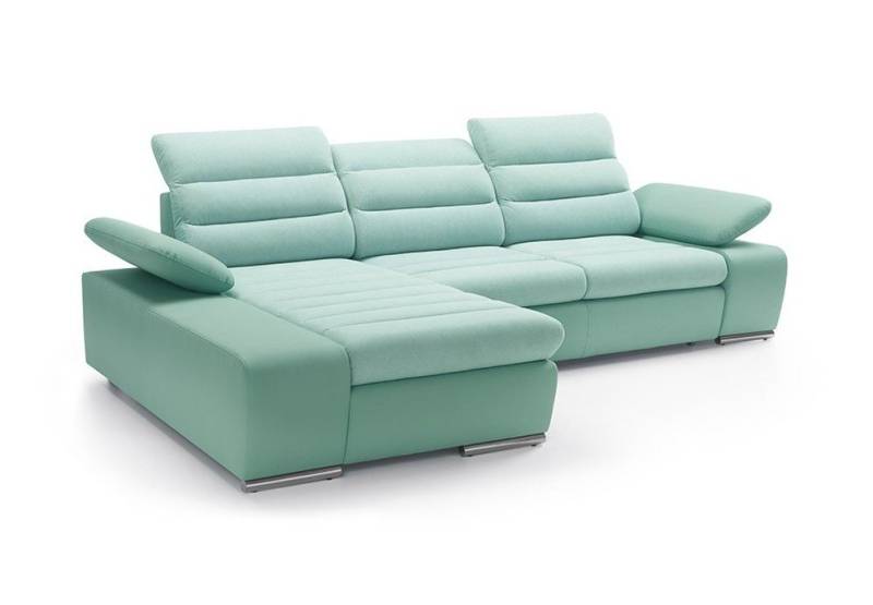 JVmoebel Ecksofa Multifunktionale Schlafcouch im modernen Design aus Leder und Textil, Made in Europa JVmoebel Ecksofa Multifunktionale Schlafcouch im modernen Design aus Leder und Textil, Made in Europa von JVmoebel