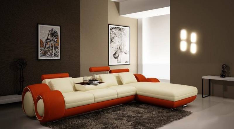 JVmoebel Ecksofa Patentiertes Design Ecksofa Sofa Couch Polster Leder Ecke BERLINo, Made in Europa von JVmoebel