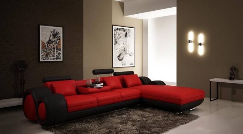 JVmoebel Ecksofa Patentiertes Design Ecksofa Sofa Couch Polster Leder Ecke BERLINr, Made in Europa von JVmoebel