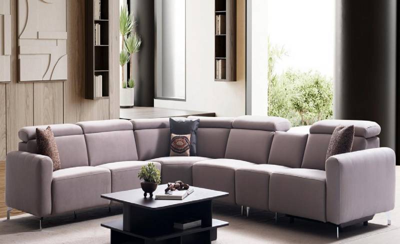 JVmoebel Ecksofa Polsterecke Lounge Ecksofa Eckcouch Design Sofa Couch Garnitur, 1 Teile, Made in Europa von JVmoebel