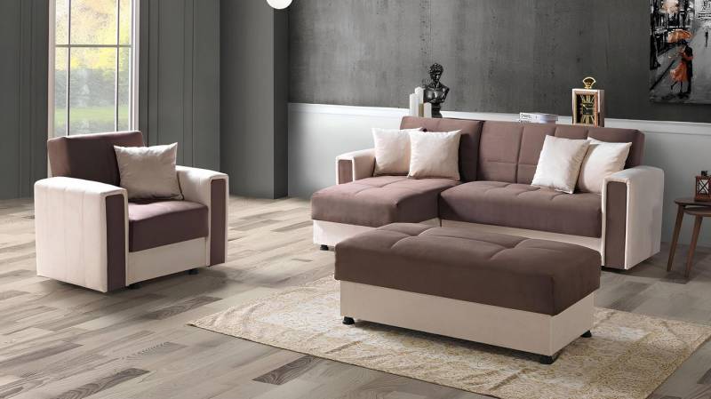 JVmoebel Ecksofa Premium Polsterhocker im L-Form Design aus Textil für Möbel, Made in Europa JVmoebel Ecksofa Premium Polsterhocker im L-Form Design aus Textil für Möbel, Made in Europa von JVmoebel