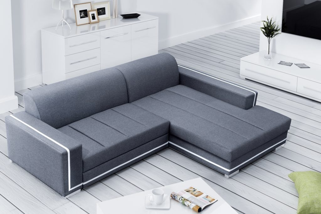 JVmoebel Ecksofa Schlafcouch mit Funktionsbett und Stauraum – Neuheitsangebot, Made in Europa von JVmoebel