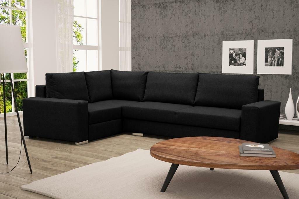 JVmoebel Ecksofa Schlafsofa Eck Sofa Couch Polster Eck Garnitur Sofas Schlaffunktion, Mit Bettfunktion von JVmoebel