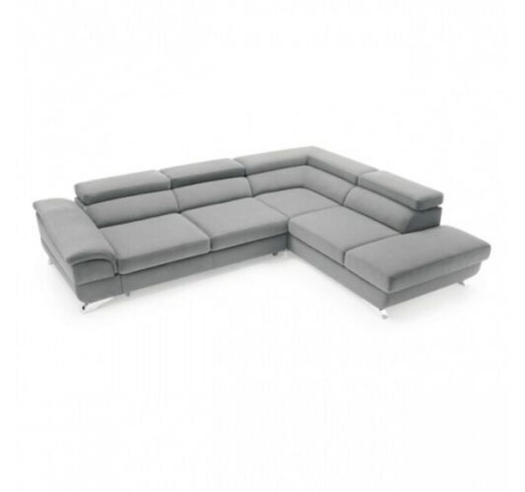 JVmoebel Ecksofa Schlafsofa Funktions Sofa Polster Wohnzimmer Ecksofa Textl Sitz, Mit Bettfunktion von JVmoebel