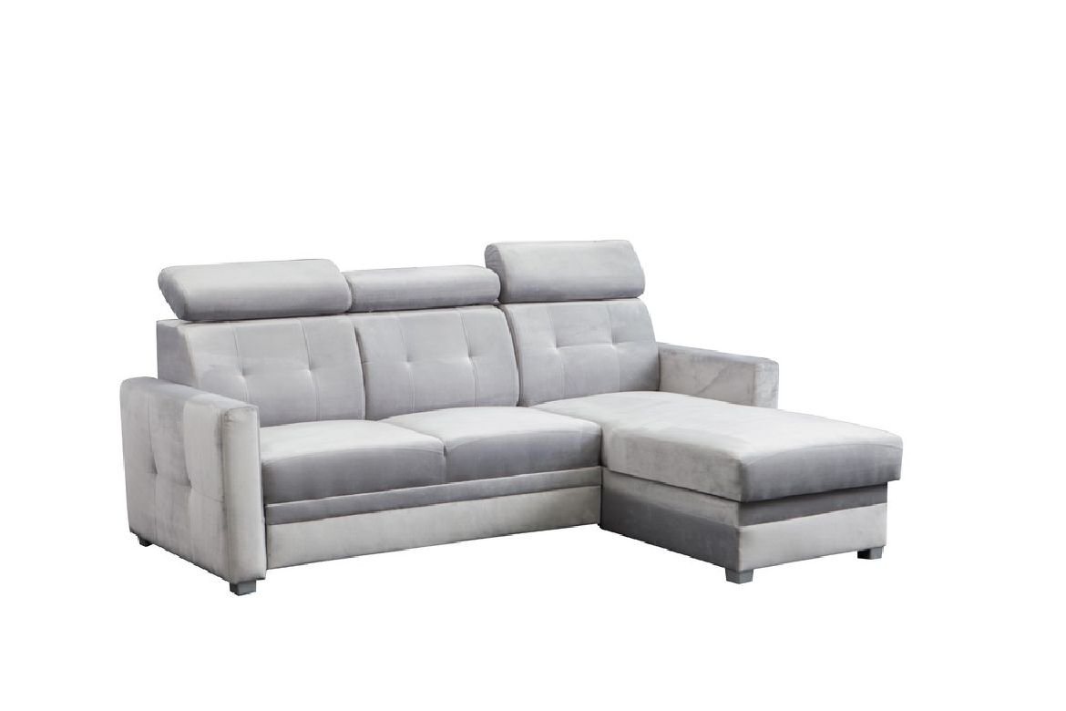 JVmoebel Ecksofa Sofa Designer Sofas Bettfunktion Bettkasten Schlafsofa Ecksofa Couch, Mit Bettfunktion von JVmoebel