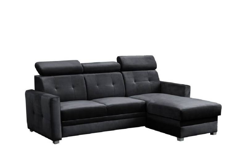 JVmoebel Ecksofa Sofa Designer Sofas Bettfunktion Bettkasten Schlafsofa Ecksofa Couch, Mit Bettfunktion von JVmoebel