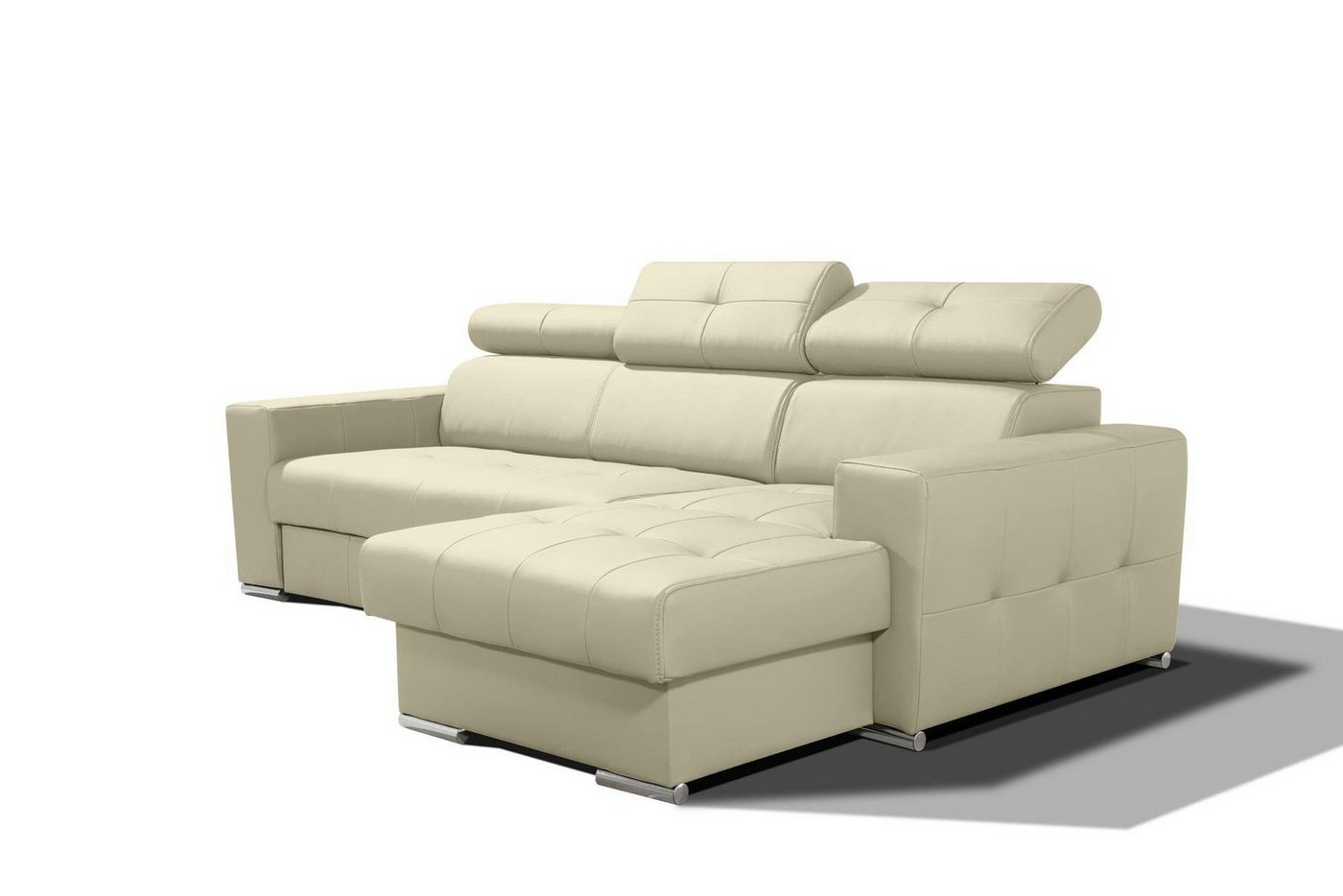 JVmoebel Ecksofa Sofa Eckcouch Polsterung Wohnzimmer Neu L-Form Stoff Leder, Made in Europe von JVmoebel