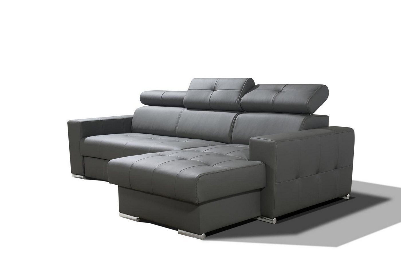 JVmoebel Ecksofa Sofa Eckcouch Polsterung Wohnzimmer Neu L-Form Stoff Leder, Made in Europe von JVmoebel