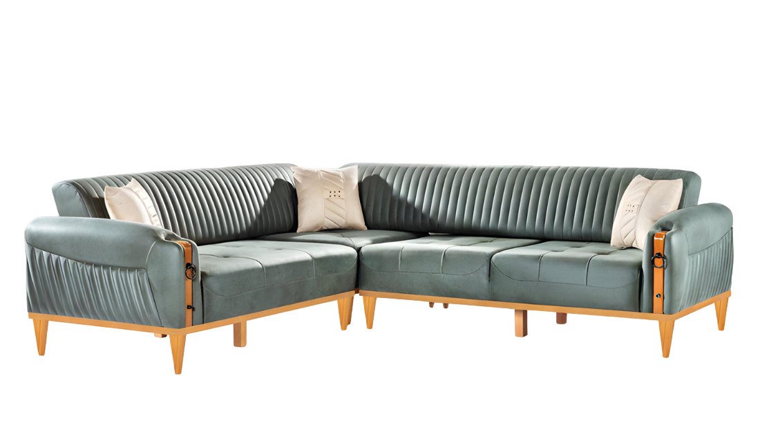 JVmoebel Ecksofa Sofa L-Form Ledersofa Couch Wohnlandschaft Garnitur Design Modern Sofa, Made in Europa JVmoebel Ecksofa Sofa L-Form Ledersofa Couch Wohnlandschaft Garnitur Design Modern Sofa, Made in Europa von JVmoebel