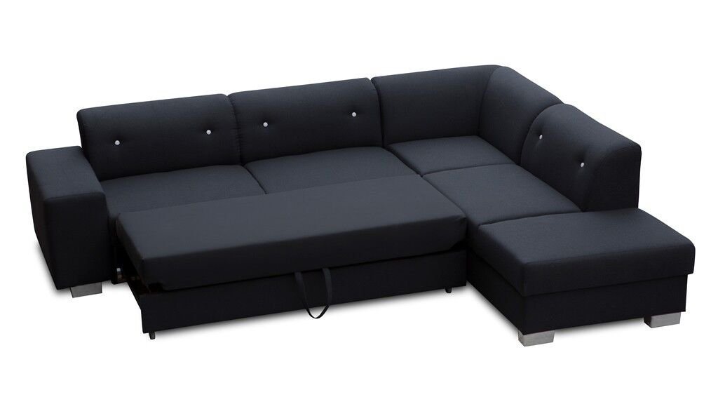 JVmoebel Ecksofa Sofa Schlafsofa Designer Sofa mit Bettfunktion + Bettkasten Ecksofa, Mit Bettfunktion von JVmoebel