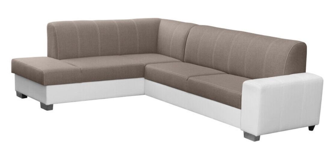 JVmoebel Ecksofa Sofa Schlafsofa Designer Sofa mit Bettfunktion + Bettkasten Ecksofa, Mit Bettfunktion von JVmoebel