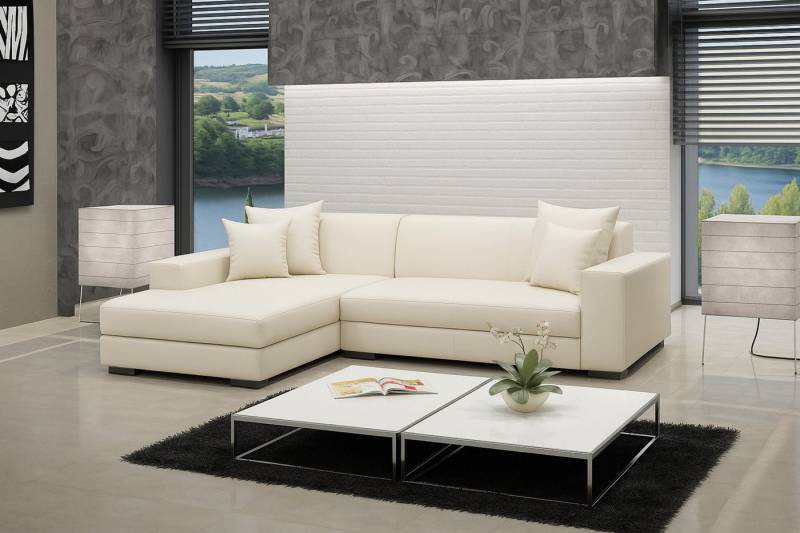 JVmoebel Ecksofa Sofa Schlafsofa Sofa mit Bettfunktion + Bettkasten Couch SOFORT von JVmoebel