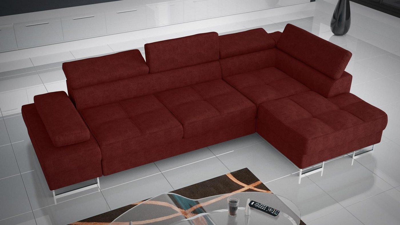 JVmoebel Ecksofa Sofas L Form Sofa Couch Polster Wohnlandschaft Design Ecksofa, Made in Europe von JVmoebel