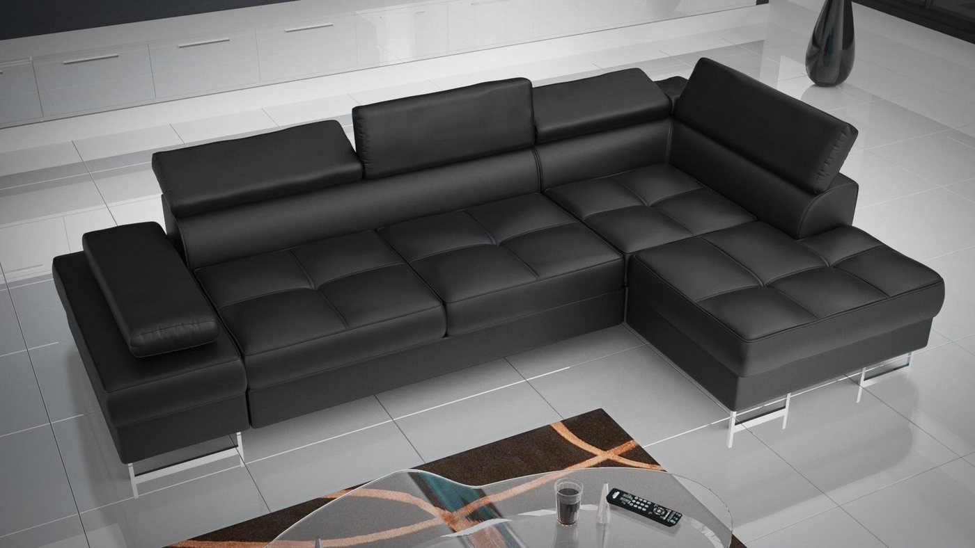 JVmoebel Ecksofa Sofas L Form Sofa Couch Polster Wohnlandschaft Design Ecksofa, Made in Europe von JVmoebel