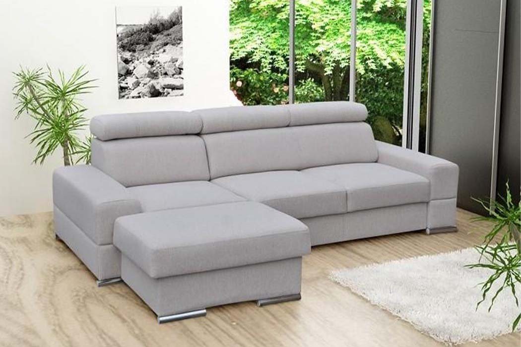 JVmoebel Ecksofa Wohnlandschaft Bettfunktion Stoff Ecksofa L-Form Sofa Couch, Made in Europe von JVmoebel