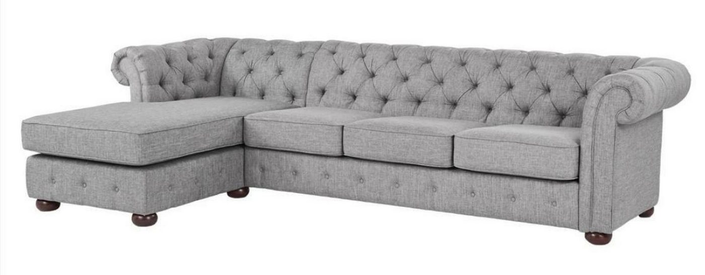 JVmoebel Ecksofa Wohnlandschaft Couch Eckgarnitur Polster Chesterfield Möbel, Made in Europe von JVmoebel