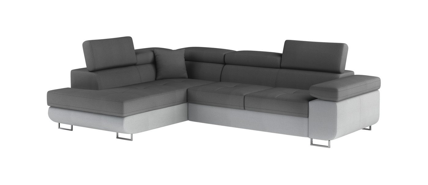 JVmoebel Ecksofa Wohnlandschaft L-Form Ecksofa Textil Design Polster Garnitur Sofort, 1 Teile, Made in Europa von JVmoebel