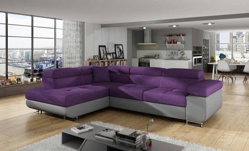 JVmoebel Ecksofa Wohnlandschaft L Form Ecksofa Textil Design Sofa Ecke Eckcouch JVmoebel Ecksofa Wohnlandschaft L Form Ecksofa Textil Design Sofa Ecke Eckcouch von JVmoebel