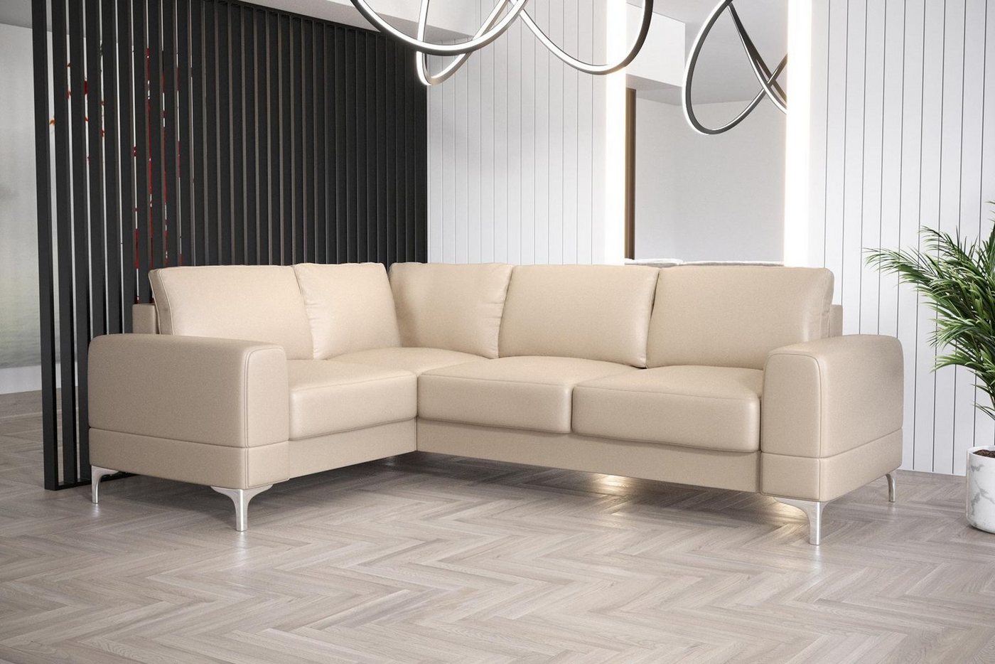 JVmoebel Ecksofa Wohnzimmer Sofa L-Form Möbel Modern Luxus Ecksofa Couch, Made in Europe von JVmoebel