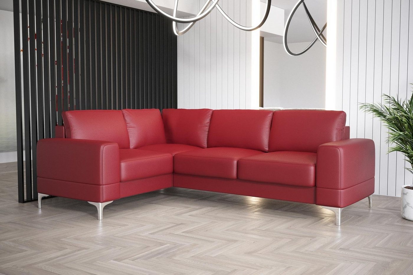 JVmoebel Ecksofa Wohnzimmer Sofa L-Form Möbel Modern Luxus Ecksofa Couch, Made in Europe von JVmoebel