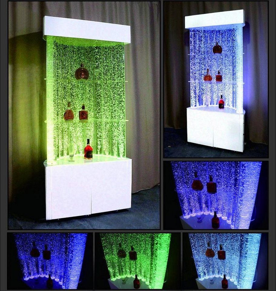 JVmoebel Eckvitrine LED Wasserbar Regal für Theken und Lokal Einrichtung Made in Europa von JVmoebel