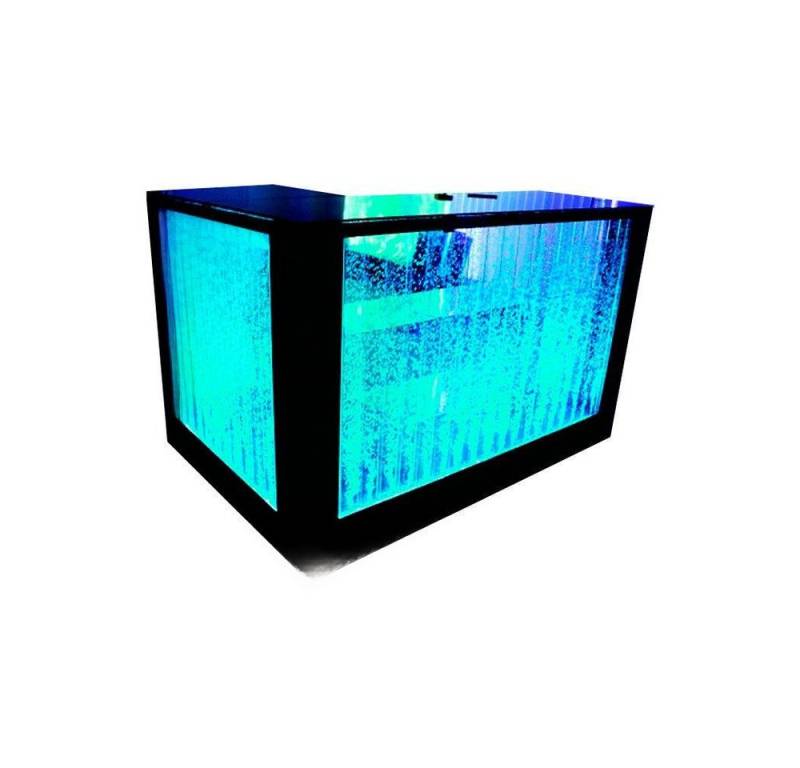 JVmoebel Empfangstheke Beleuchteter Wandbartisch mit Regal - Elegante Bartheke aus Wasser, Made in Europa von JVmoebel