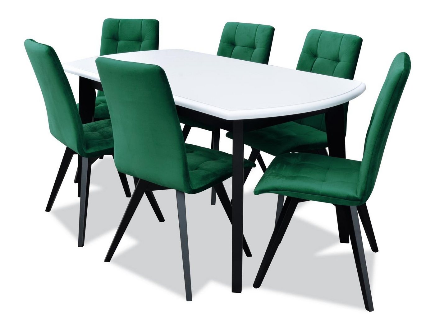 JVmoebel Essgruppe, Esstisch 6 Stühle Esszimmer Set Essgruppe Klassischer Tisch von JVmoebel